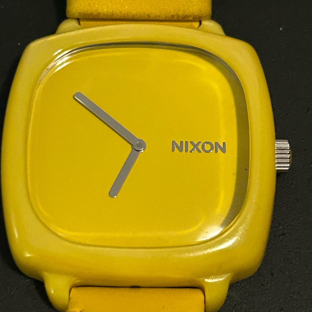 Nixon Yellow Wearable Watch